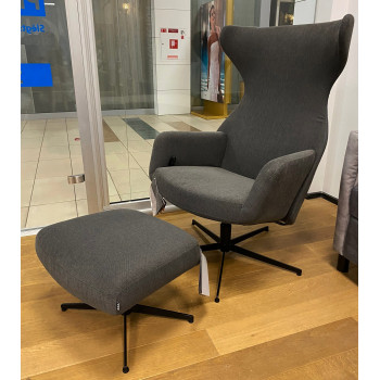 Atpūtas krēsls Isa Relax ar kāju paliktni (Ekspozīcijas)