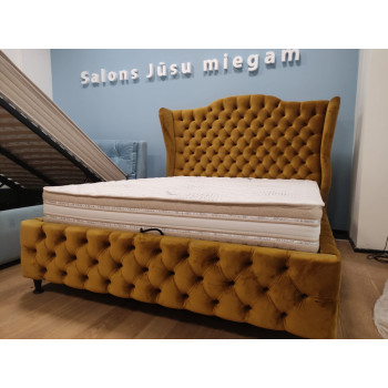 Gulta MILAN 160x200cm (Ekspozīcijas izpārdošana) Gulta MILAN 160x200cm (Ekspozīcijas izpārdošana)