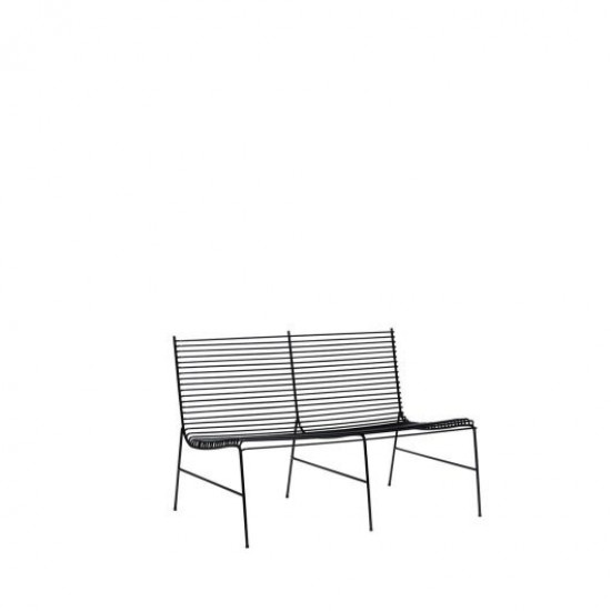 Dārza krēsls STRING Bench (melns)