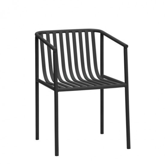 Dārza krēsls VILLA Chair (melns)